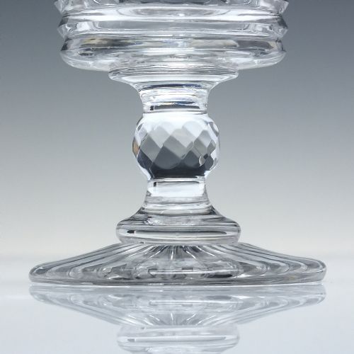 PAIR GEORGIAN ANGLO IRISH WINE GLASSES C1820 - ADDITIONAL PHOTO 2