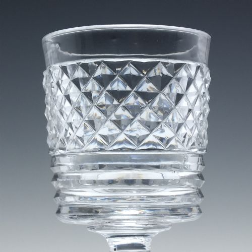 PAIR GEORGIAN ANGLO IRISH WINE GLASSES C1820 - ADDITIONAL PHOTO 3