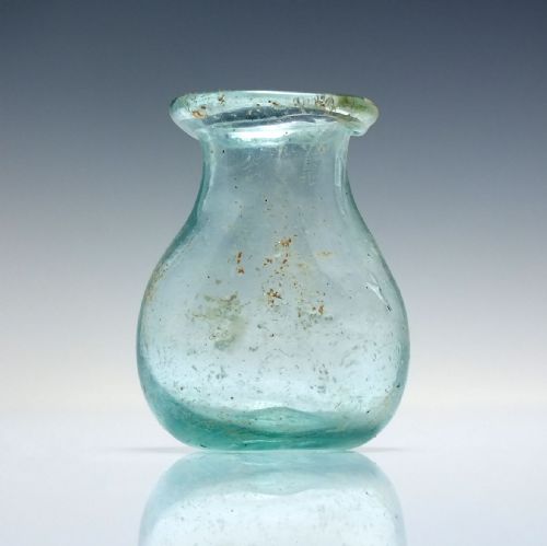 ROMAN GLASS JAR 2ND TO 3RD CENTURY CE - ADDITIONAL PHOTO 2
