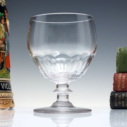 victorian glass rummer c1830 - CATEGORY: ANTIQUE GLASS - DATED VICTORIAN