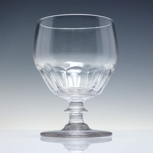 VICTORIAN GLASS RUMMER C1830 - ADDITIONAL PHOTO 1