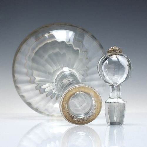 FRENCH DAUM NANCY ART NOUVEAU GLASS C1900 SIX CORDIAL SIX DRAM DECANTER - ADDITIONAL PHOTO 1