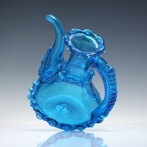 ANTIQUE ITALIAN GLASS OIL PORRON C1900 - ADDITIONAL PHOTO 2