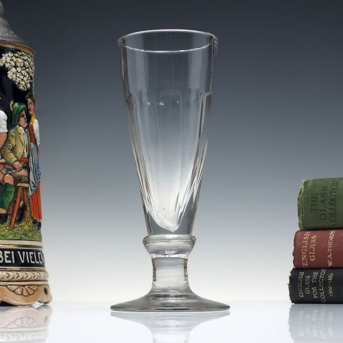 victorian ale glass c1875 - CATEGORY: ANTIQUE GLASS - DATED VICTORIAN