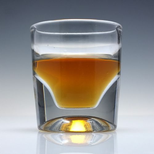 19th century deceptive whisky glass tumbler c1840 - CATEGORY: ANTIQUE GLASS - DATED VICTORIAN