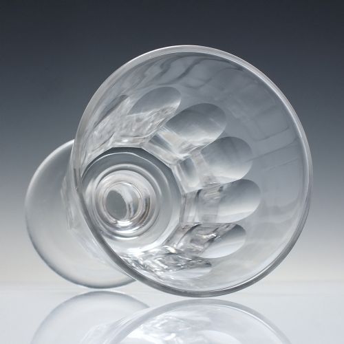 LARGE GEORGIAN GLASS RUMMER C1820 - ADDITIONAL PHOTO 2