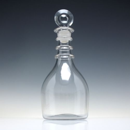 GEORGIAN PRUSSIAN GLASS DECANTER C1815 - ADDITIONAL PHOTO 1
