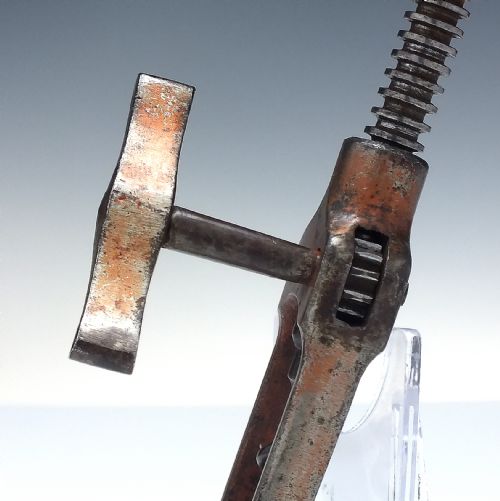VICTORIAN LUND STYLE RACK AND PINION CORKSCREW C1880 - ADDITIONAL PHOTO 3