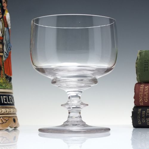 19th century glass rummer c1830 - CATEGORY: ANTIQUE GLASS - DATED 1850