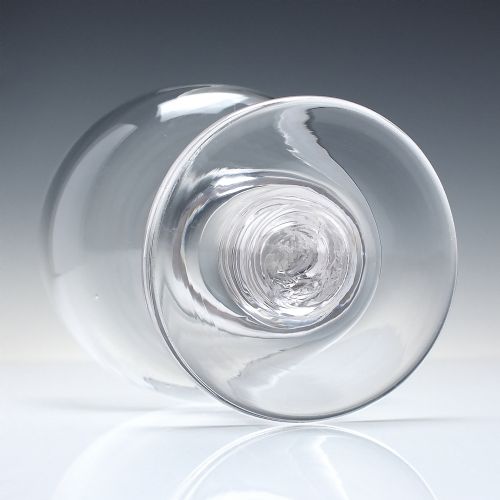 19TH CENTURY GLASS RUMMER C1830 - ADDITIONAL PHOTO 3