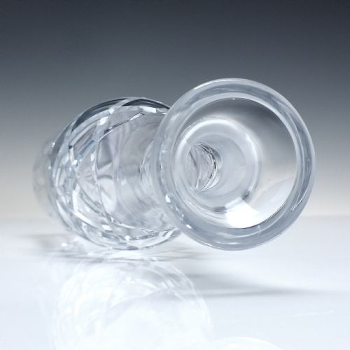 SET OF THREE TALL VINTAGE GLASS DECANTERS C193050 - ADDITIONAL PHOTO 3
