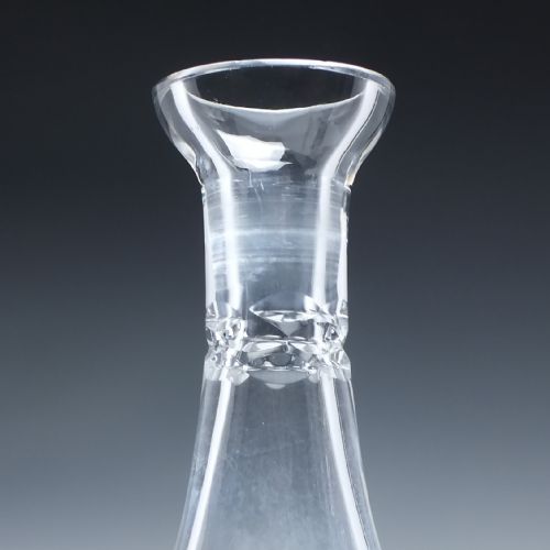 SET OF THREE TALL VINTAGE GLASS DECANTERS C193050 - ADDITIONAL PHOTO 4