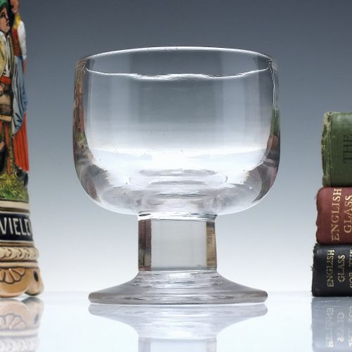 unusual victorian glass pub rummer c1870 - CATEGORY: ANTIQUE GLASS - DATED VICTORIAN