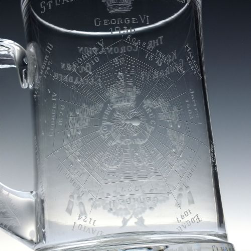 RARE GEORGE VI CORONATION COIN TANKARD 1937 NUMBER 97 OF 250 MADE - ADDITIONAL PHOTO 3