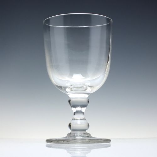 VICTORIAN WINE GLASS GOBLET C1850 - ADDITIONAL PHOTO 1