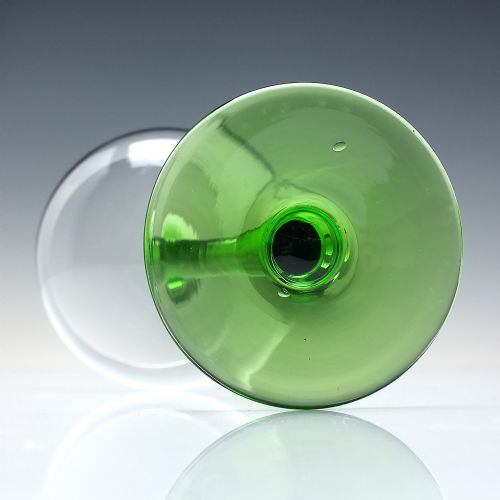 SIX ART NOUVEAU WINE OR HOCK GLASSES C1910 - ADDITIONAL PHOTO 4