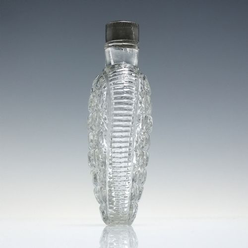 VICTORIAN HEART GLASS PERFUME C1880 - ADDITIONAL PHOTO 3