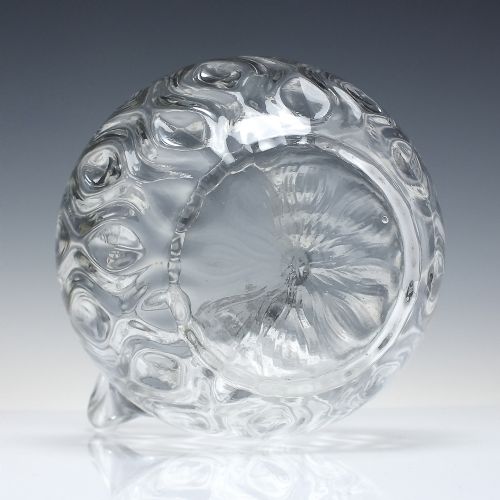EXCEPTIONALLY RARE ART NOUVEAU GLASS WATER JUG C1890 - ADDITIONAL PHOTO 2