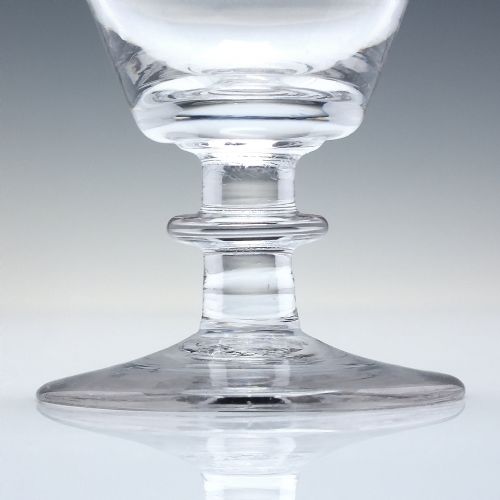 GEORGIAN 18TH CENTURY ANGLO IRISH CURVED BUCKET BOWL CUT WINE C1795 - ADDITIONAL PHOTO 3