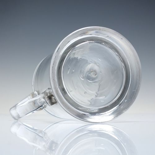 GEORGIAN 34 PINT GLASS TANKARD C1820 - ADDITIONAL PHOTO 3