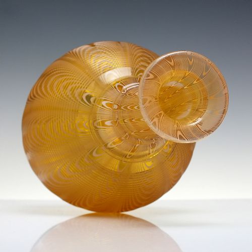 EXCEPTIONALLY RARE ANTIQUE 19TH CENTURY NAILSEA TYPE STEVENS WILLIAMS GLASS DECANTER C1870 - ADDITIONAL PHOTO 4