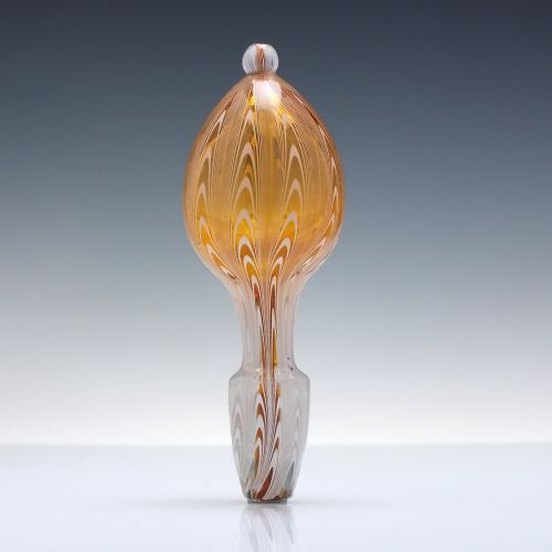 EXCEPTIONALLY RARE ANTIQUE 19TH CENTURY NAILSEA TYPE STEVENS WILLIAMS GLASS DECANTER C1870 - ADDITIONAL PHOTO 6