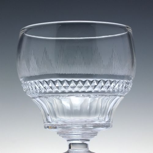 GEORGIAN ANGLO IRISH GLASS RUMMER C1820 - ADDITIONAL PHOTO 2