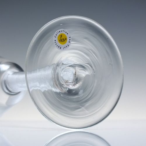 LARGE 18TH CENTURY AIR TWIST WINE GLASS C1750 - ADDITIONAL PHOTO 5