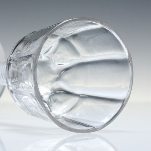 SINGLE SERIES OPAQUE TWIST WINE GLASS C1760 WITH FULL RIBBED OGEE BOWL - ADDITIONAL PHOTO 5