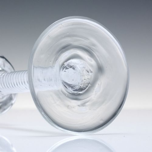 SINGLE SERIES OPAQUE TWIST WINE GLASS C1760 WITH FULL RIBBED OGEE BOWL - ADDITIONAL PHOTO 6