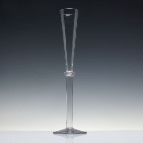 extraordinary 18th century plain stem ceremonial toasting glass c1790 40 cm tall - CATEGORY: ANTIQUE GLASS - DATED GEORGIAN