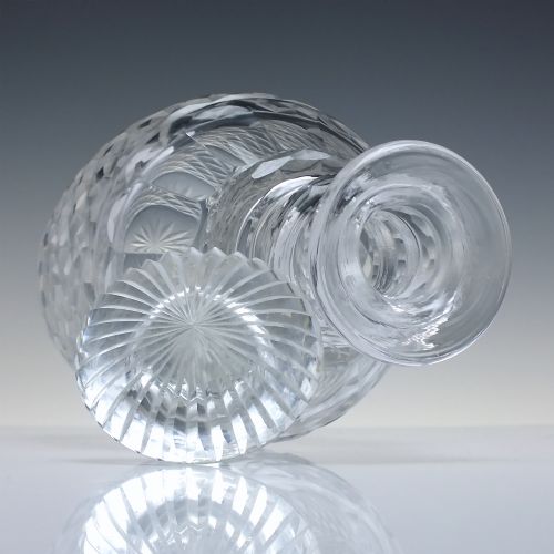 LARGE VICTORIAN GLASS WINE DECANTER C1880 - ADDITIONAL PHOTO 5