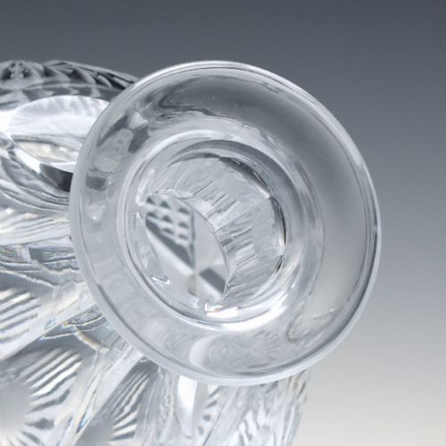 MID CENTURY ROYAL DOULTON CRYSTAL GLASS DECANTER C1960 - ADDITIONAL PHOTO 3