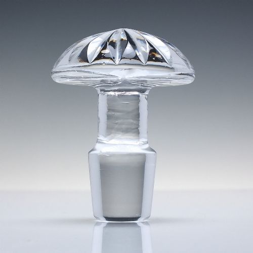 MID CENTURY ROYAL DOULTON CRYSTAL GLASS DECANTER C1960 - ADDITIONAL PHOTO 6
