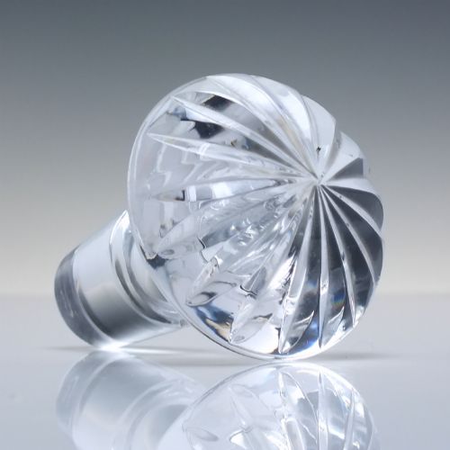 MID CENTURY ROYAL DOULTON CRYSTAL GLASS DECANTER C1960 - ADDITIONAL PHOTO 7