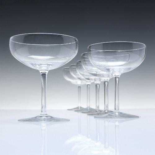 Fine Set of Six Edwardian Champagne Coupes C1910