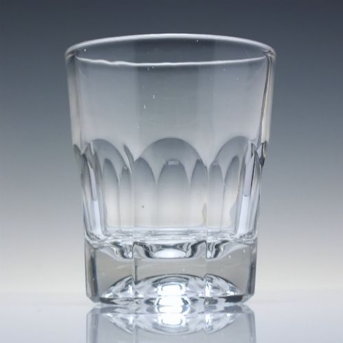 19th Century Victorian Glass Whisky Tumbler C1850