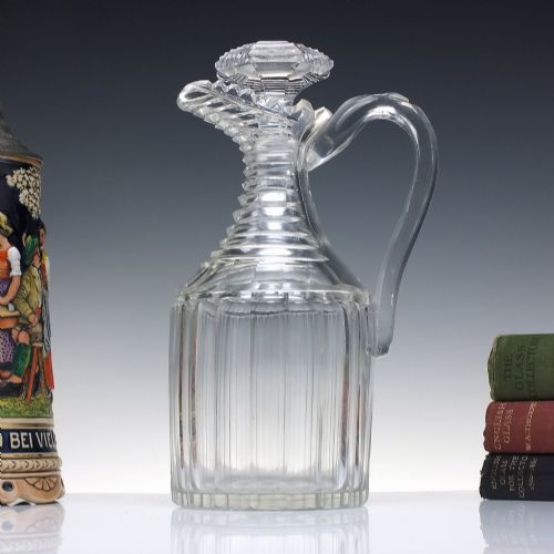 Fine Georgian Regency Cut Glass Claret Jug C1815