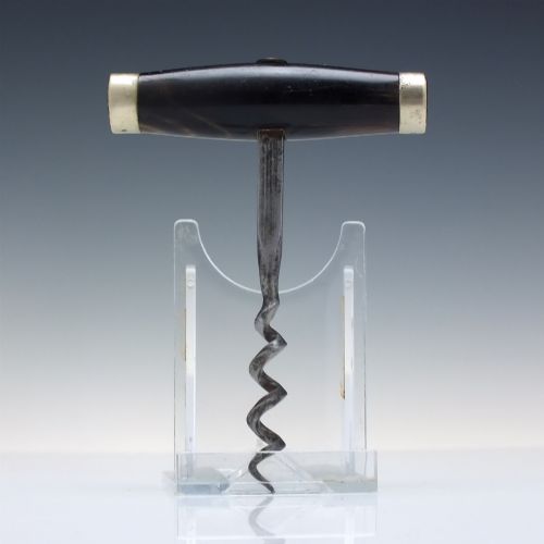 Victorian Corkscrew with Silver Plated Caps C1880