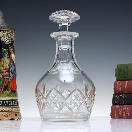 Stuart Crystal Glass Wine or Spirit Decanter c1926-50
