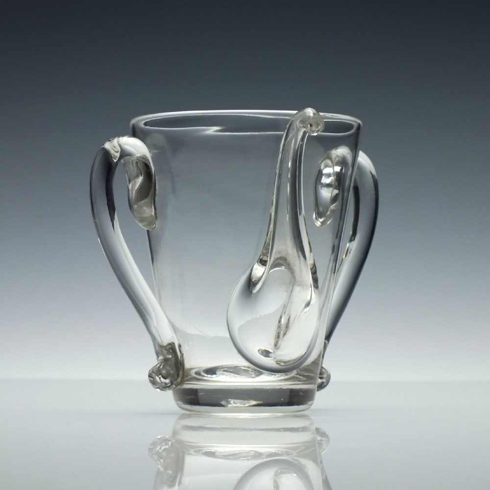 18th Century Glass Posset Pot c1770