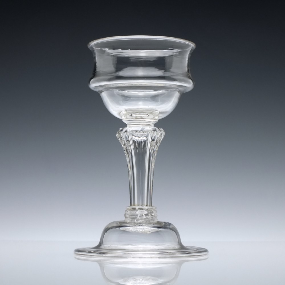18th Century Pedestal Stem Glass Sweetmeat c1750
