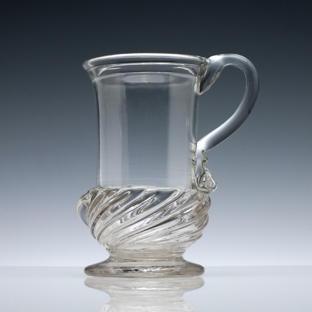 18th Century Gadrooned Half Pint Tankard c1780