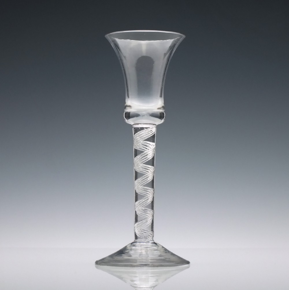 Georgian Air Twist Wine Glass c1750