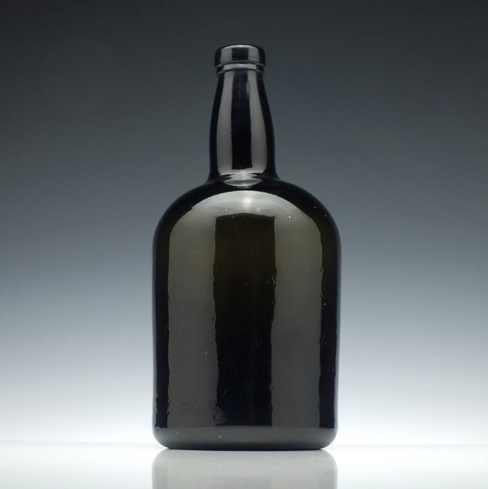 19th Century Glass Wine Bottle c1820