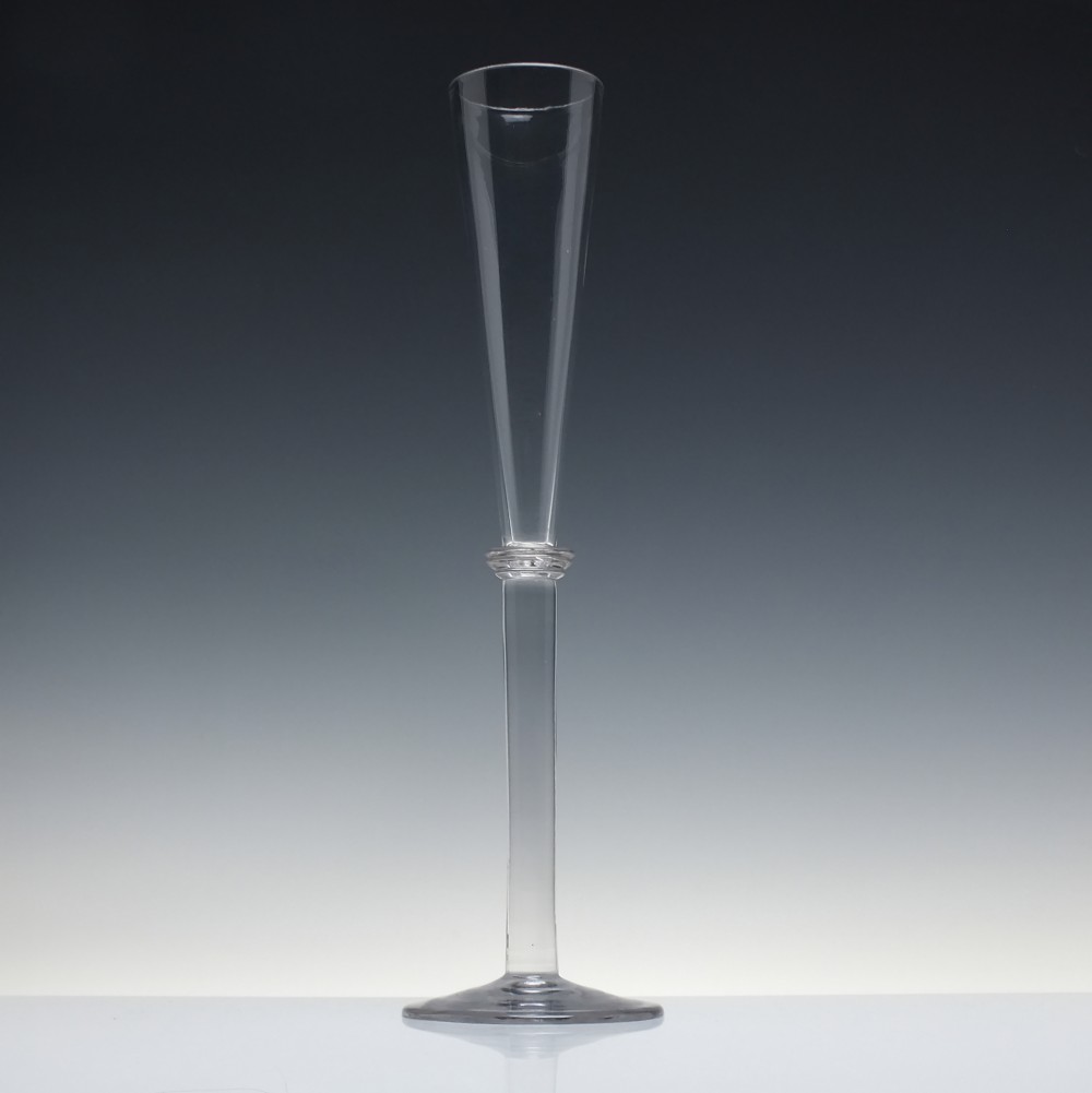 Extraordinary 18th Century Plain Stem Ceremonial Toasting Glass c1790 - 40 cm tall