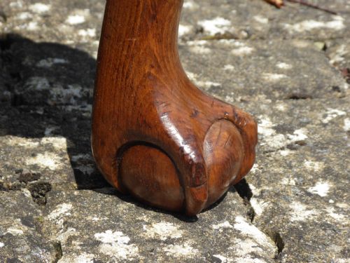 LONG FENDERFOOT STOOL CIRCA 1880 - ADDITIONAL PHOTO 5