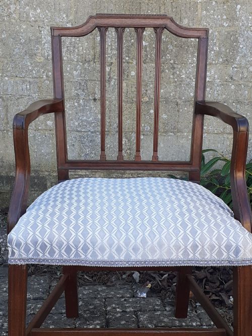 GEORGIAN CARVERDESK CHAIR CIRCA 1790 - ADDITIONAL PHOTO 2