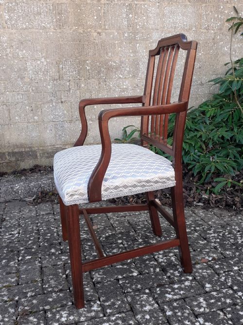 GEORGIAN CARVERDESK CHAIR CIRCA 1790 - ADDITIONAL PHOTO 5
