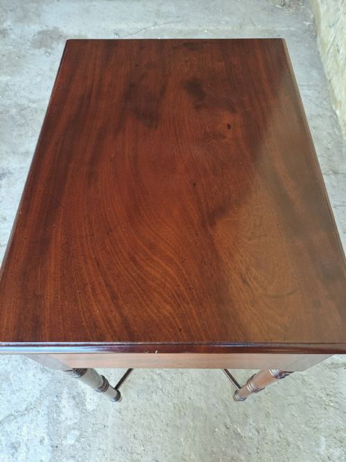 MAHOGANY SIDE TABLE CIRCA 1820 - ADDITIONAL PHOTO 6